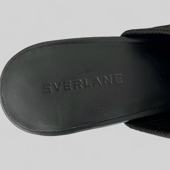 Everlane The Glove Mule in ReKnit in Black Size 7 NEW - Picture 14 of 16